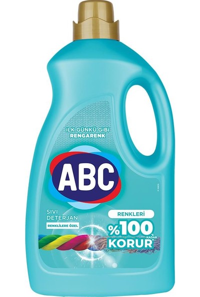 Abc Renklilere Özel Sıvı Deterjan 2,7 Lt
