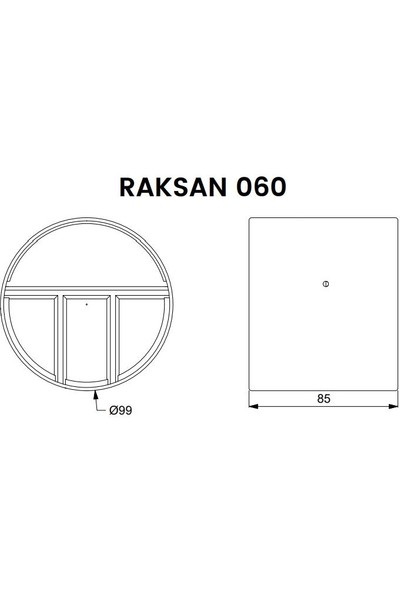 Afs Raksan 060 Tyk Plastik Klape