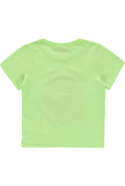 Small Socıety Kız Çocuk Tişört 2-7 Yaş Fıstık Yeşili