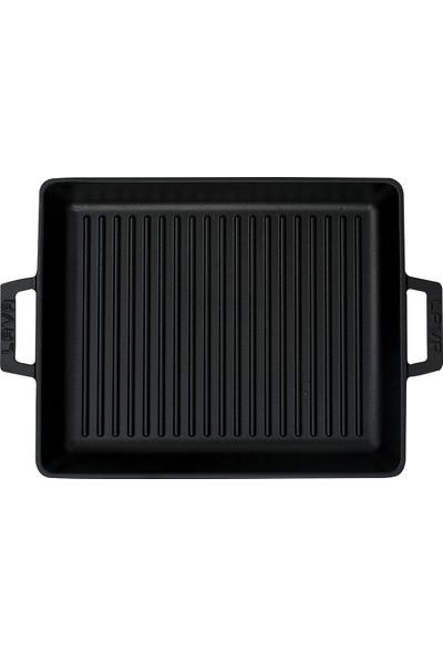 Lava Izgara Tava 26X32 Döküm Tava