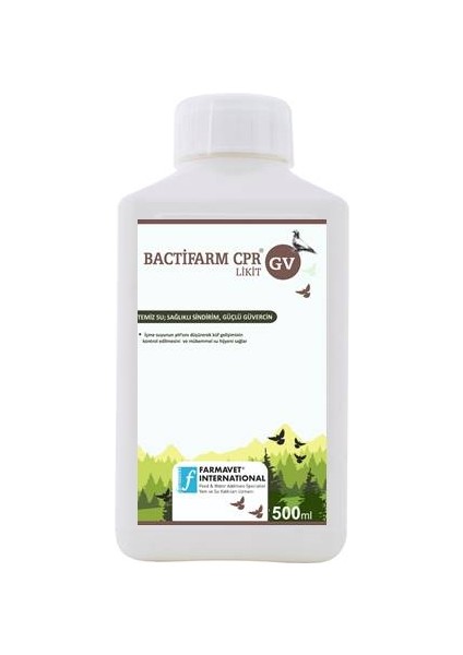 Bactifarm Cpr Gv 500 ML