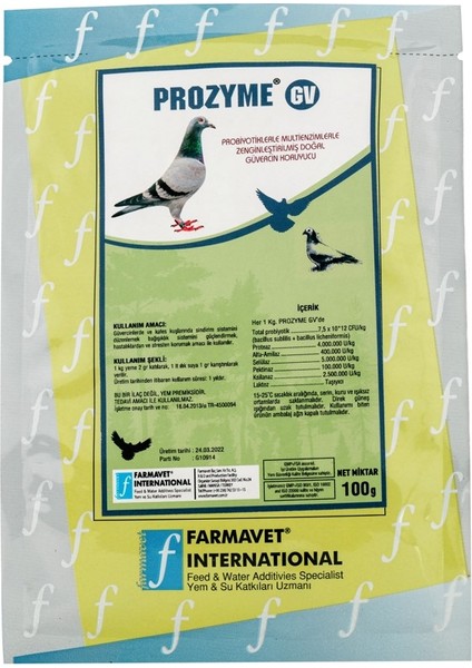 Prozyme Gv 100 GR