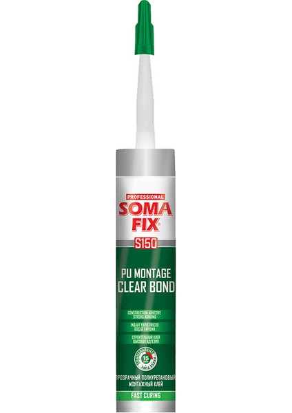 fix Pu Montege Clearbond Sıvı Çivi 310 ml