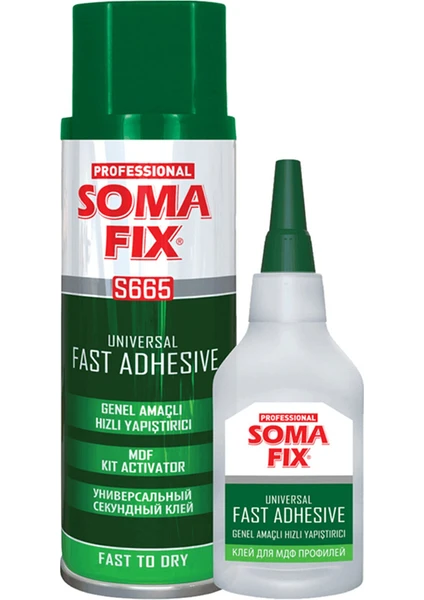 Somafix Mdf Yapıştırıcı Set 500ML+125 gr