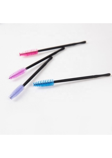 Kaş ve Kirpik Tarama Fırçası 50'li Kalıcı Makyaj, Microblading, Kirpik Lifting