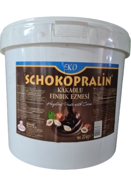Schokopralin Kakaolu Fındık Ezmesi 20 kg