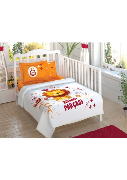Lisanslı Taç Galatasaray Yavru Aslan Baby Pamuk Lisanslı Pike Takımı