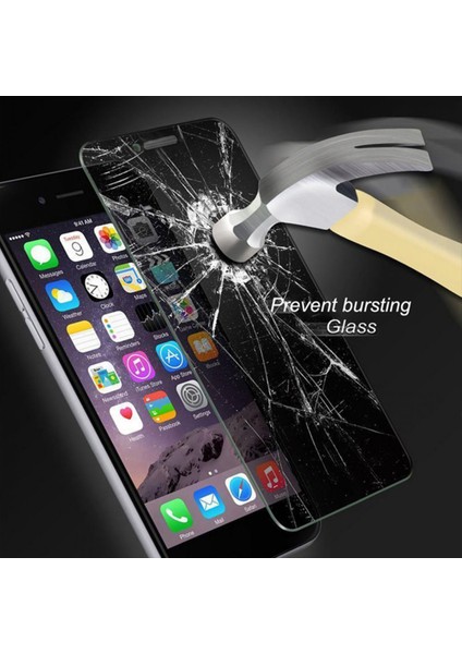 Tempered Glass Dayanıklı Tam Kaplama Kırılmaz Cam Ekran Koruyucu iPhone 13 Pro Max Siyah