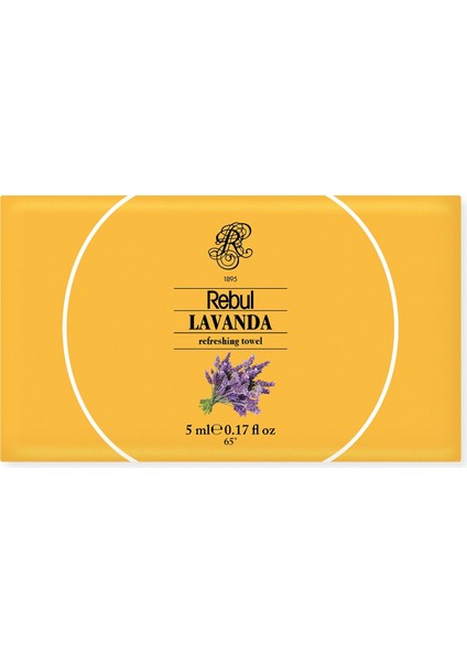 Kolonyalı Mendil Lavanda (Lavanta) Alkollü - 1000 Adet
