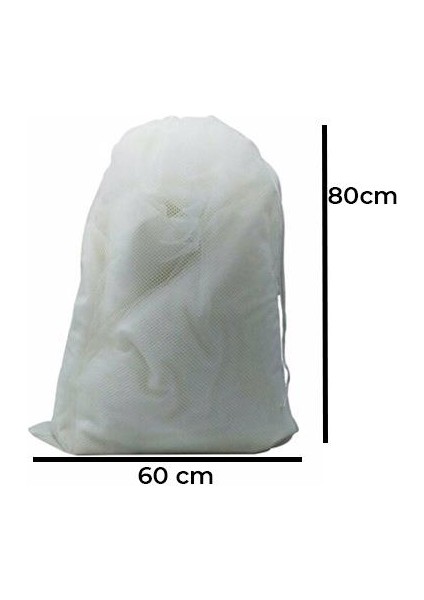 Çamaşır Yıkama Filesi Beyaz Büyük Boy Çamaşır Filesi 60X80 cm fiyatları