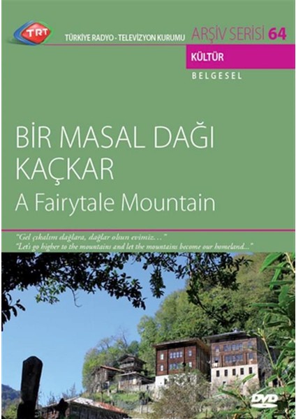 Bir Masal Dağı Kaçkar (Trt Arşiv 64 - Dvd)