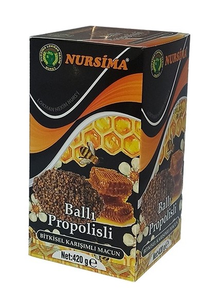 Ballı Propolisli Bitkisel Karışımlı Macun 420 gr