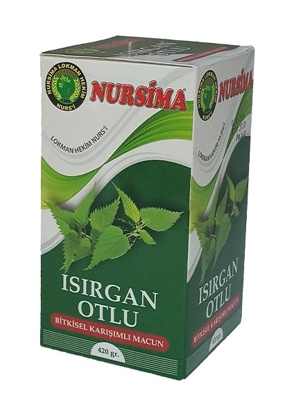 Isırgan Otu Bitkisel Karışımlı Macun 420 gr