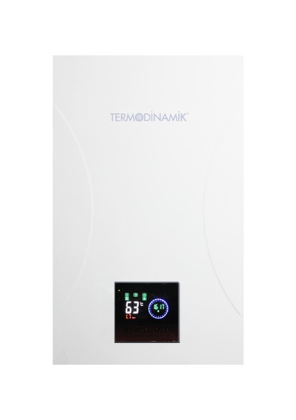 Dek 12 (380V) (Isıtma + Sıcak Su) Dokunmatik Ekran Trifaze Elektrikli Kombi