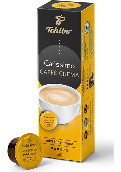 Cafissimo Caffè Crema Fine Aroma 10 Adet Kapsül Kahve