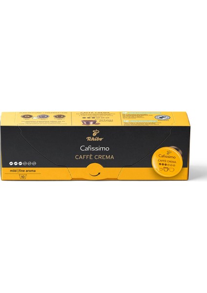 Cafissimo Caffè Crema Fine Aroma 10 Adet Kapsül Kahve