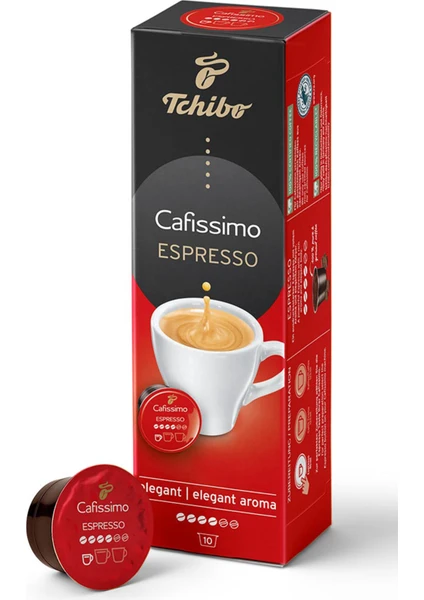 Cafissimo Espresso Elegant Aroma Kapsül Kahve 10Lu