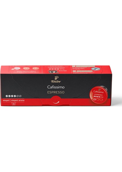 Cafissimo Espresso Elegant Aroma Kapsül Kahve 10Lu