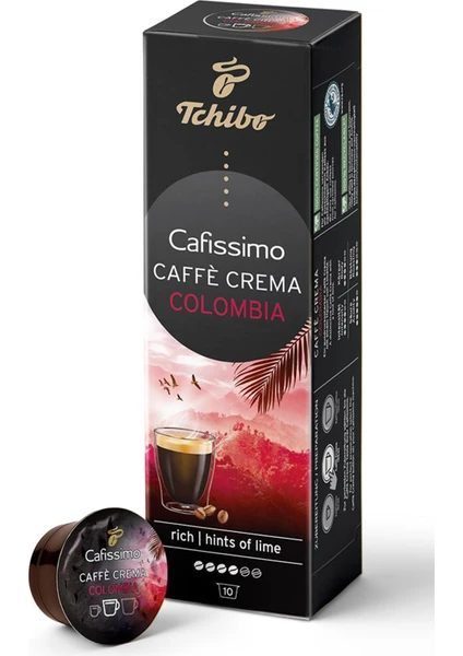 Cafissimo Caffe Crema Colombia Kapsül Kahve 10Lu