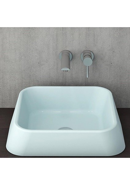 Bocchi Firenze Çanak Lavabo Mat Buz Mavisi 1005-029-0125 fiyatları