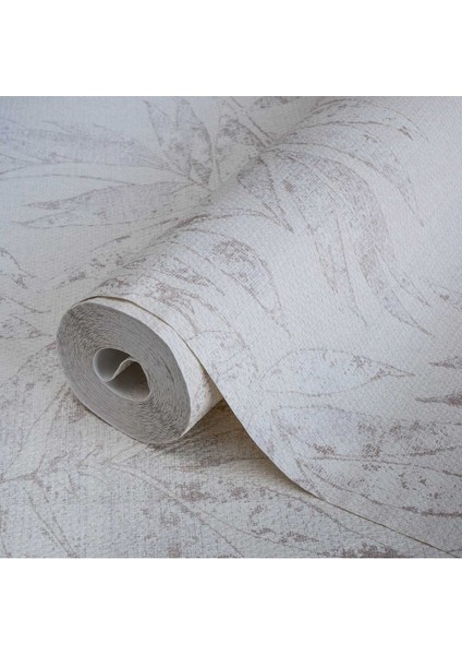 Adawall 1012 | Yaprak Desenli Duvar Kağıdı (1012-1 : Beyaz) fiyatları