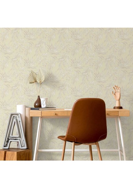 Adawall 1012 | Yaprak Desenli Duvar Kağıdı (1012-1 : Beyaz) modelleri