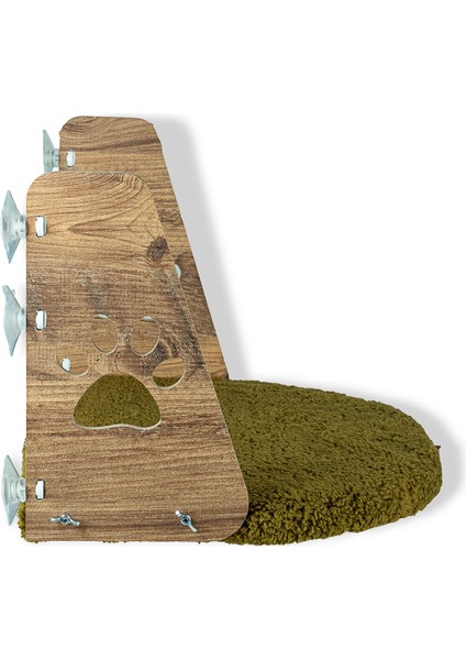 Cam Yatağı Vantuzlu Kedi Cam Yatağı Pugalo Vantuzlu Yatak Yeşil modelleri