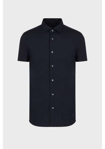 Regular Fit Kısa Kol Pamuklu Gömlek Erkek Gömlek 8N1CG0 1juvz 0920