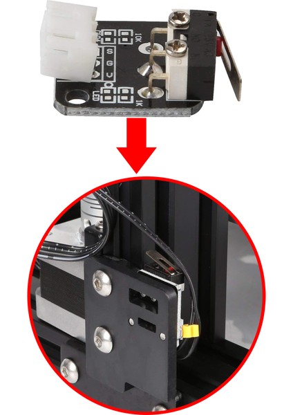 Ender 3 Limit Switch Endstop (Ender 3 / Ender 3 Pro / Ender 3 V2) Orjinal Ürün