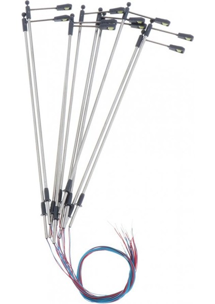 Ho Ölçekli LED Işıklar Modeli Binalar Dollhouse Kum Masa Aksesuar Işıkları 1:75 (Yurt Dışından) fiyatları