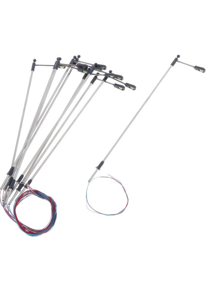 Ho Ölçekli LED Işıklar Modeli Binalar Dollhouse Kum Masa Aksesuar Işıkları 1:75 (Yurt Dışından) indirimleri