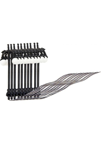 Çift Kafa Modeli Sokak Lambası LED Demiryolu Lamppost Manzara Siyah (Yurt Dışından) fiyatları