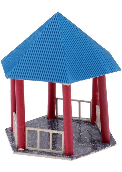 Antik Stil Benzersiz Çatı Pavyonu Kiosk Modeli Ticari Bölge Düzenleri (Yurt Dışından) indirimleri