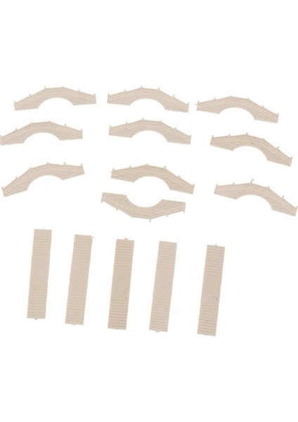 Düzeni Beyaz Plastik Dıy Köprü Modeli Kum Masa Peyzaj Düzeni (Yurt Dışından)