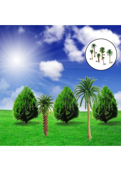 Model Ağaçları Minyatür Yapma Malzeme Kum Masa Demiryolları Karışık Model Ağaç (Yurt Dışından) fırsatları