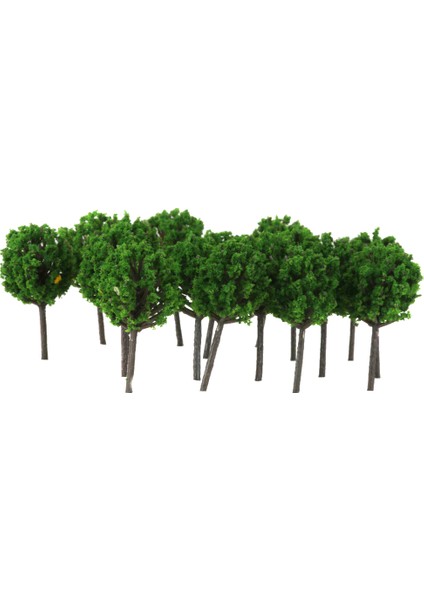 50X Z Ölçekli Model Tren Düzeni Ağaçları Demiryolu Bina Bahçe Manzara 4 cm (Yurt Dışından) modelleri