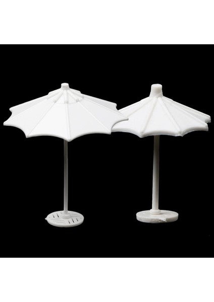 5'li Kum Masa Plaj Sahne Şemsiye Şekli Model Bahçe Dekor Ölçeği 1:75 (Yurt Dışından) modelleri