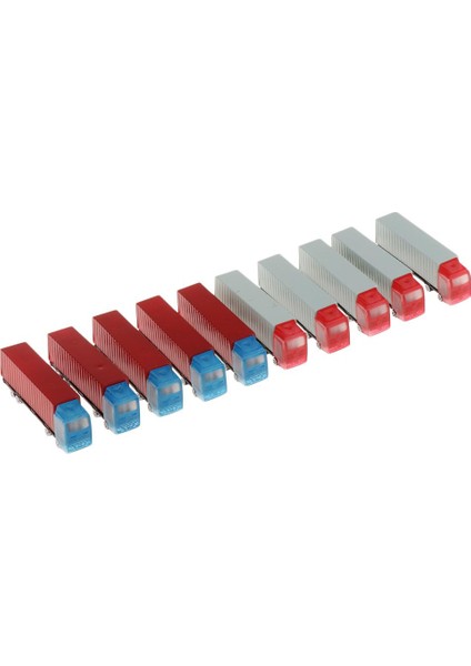 2 Parça Konteyner Kamyon Kamyon Otomobil 1: 150 / Ölçekli Koleksiyon Şekil Modeli 1: 100 (Yurt Dışından) indirimleri