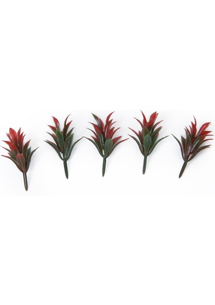 100 Adet Çiçekli Bitkiler Manzara Peyzaj Ölçeği 1: 100 Kırmızı (Yurt Dışından)