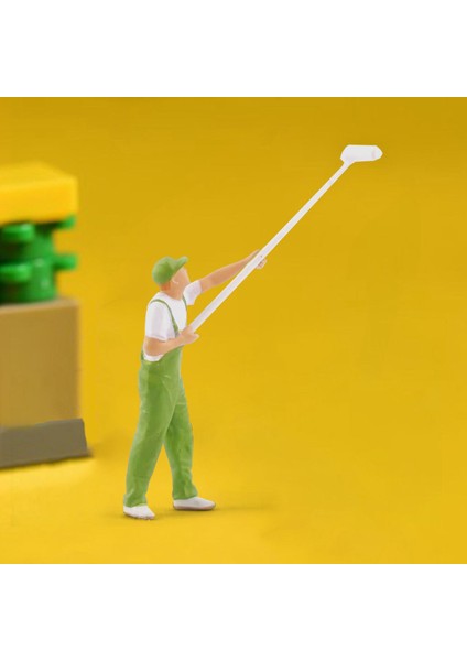 Reçine 1/87 Minyatür Insan Modeli Düzen Aksesuarları Için Minik Kişi Rakamlar Yeşil (Yurt Dışından) fiyatları