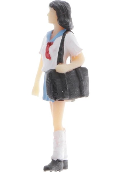 1:64 Rakamlar Diorama Üniforma Kız Japon Çocuk Düzeni Sahne Modeli (Yurt Dışından) modelleri