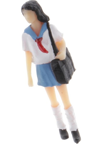 1:64 Rakamlar Diorama Üniforma Kız Japon Çocuk Düzeni Sahne Modeli (Yurt Dışından) indirimleri