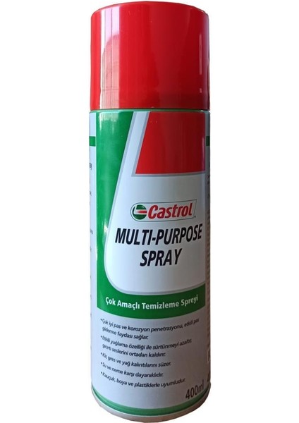 Multi Purpose Sprey, Çok Amaçlı Temizleme Spreyi, 400 ml