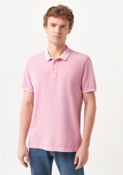 Erkek Pembe Polo Tişört 0610381-71056