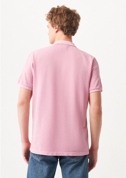 Erkek Pembe Polo Tişört 0610381-71056