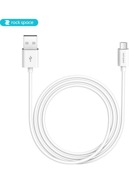 S08 1 M 5V/2A (Max.) Micro USB Şarj ve Data Aktarım Kablosu