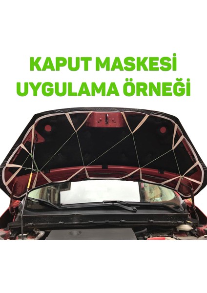 Citroen Berlingo 2003-2008 Siyah Kaput Maskesi indirimleri