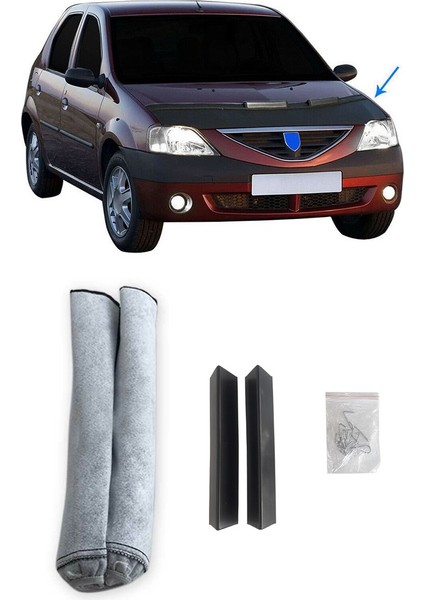 Dacia Logan 2005-2014 Siyah Burun Maskesi