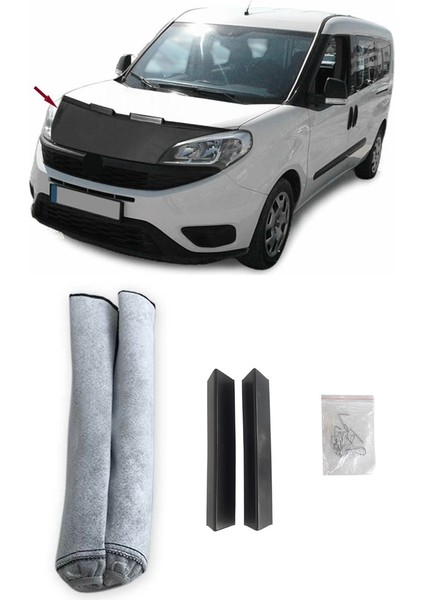 Fiat Doblo 2015-2019 Siyah Burun Maskesi