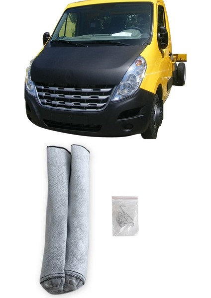 Renault Master 1998-2004 Siyah Kaput Maskesi